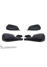 Osłony dłoni Barkbusters VPS z regulowanymi deflektorami, czarne + zestaw montażowy Yamaha XT 1200 ZE Super Tenere (14-22)