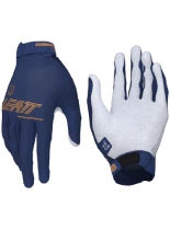 Rękawice cross damskie Leatt Moto 2.5 X-Flow niebiesko-szare