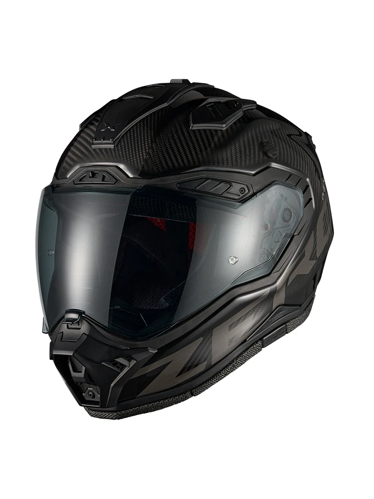 Kask adventure Nexx X.Rally Zero Pro czarny matowy