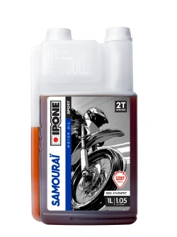Olej do mieszanki IPONE Samourai Racing 2T 100% syntetyk, truskawka [pojemność: 1 litr]