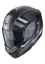 Kask szczękowy Scorpion Exo-930 Evo Ardens czarno-srebrny matowy