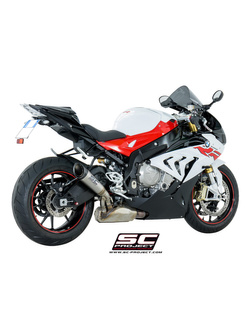 Tłumik SC-Project, S1 Titanium + Carbon (Slip On) - BMW S 1000 RR [17-18]