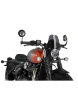 Owiewka motocyklowa PUIG Naked New Generation Triumph Bonneville Bobber (21-) mocno przyciemniana