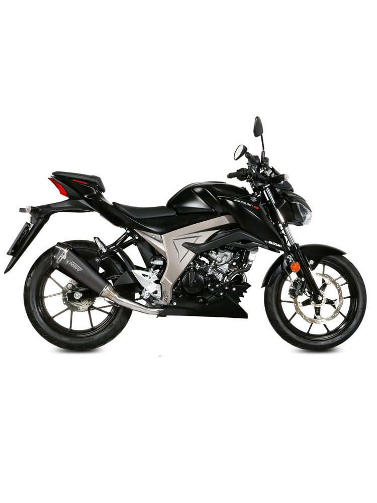 Pełny układ wydechowy (Delta Race) MIVV do Suzuki GSX-R 125 / GSX-S 125 (17-20) czarny