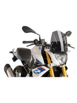 Owiewka motocyklowa sportowa PUIG BMW G310R (16-) mocno przyciemniana