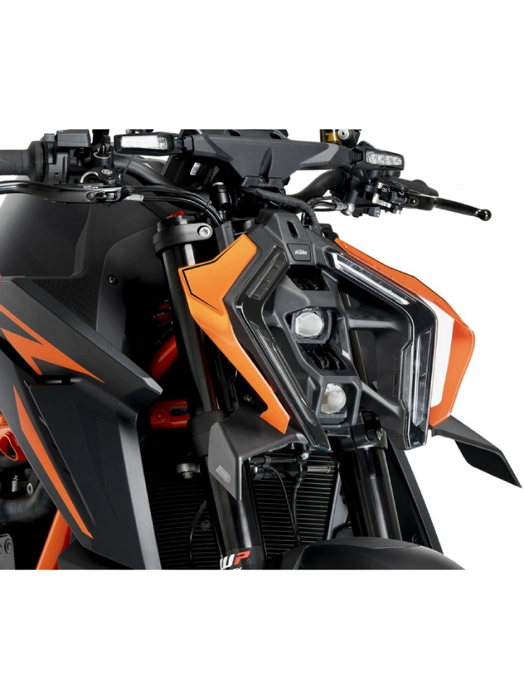 Przedni spoiler Puig KTM 1390 Super Adventure R/ EVO (24-) czarny matowy