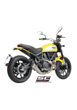 Tłumik SC-Project, Conic Titanium + Carbon (Slip-on) - Ducati Scrambler 800 [15-16]