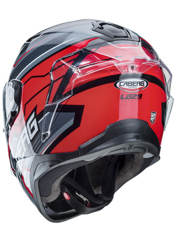 Kask integralny Caberg Drift Evo LB29 czarno-szaro-czerwony