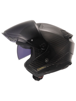 Kask otwarty LS2 OF603 Infinity II Carbon czarny matowy
