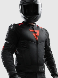 Kurtka motocyklowa tekstylna Rebelhorn Vandal 2 Air czarno-czerwona