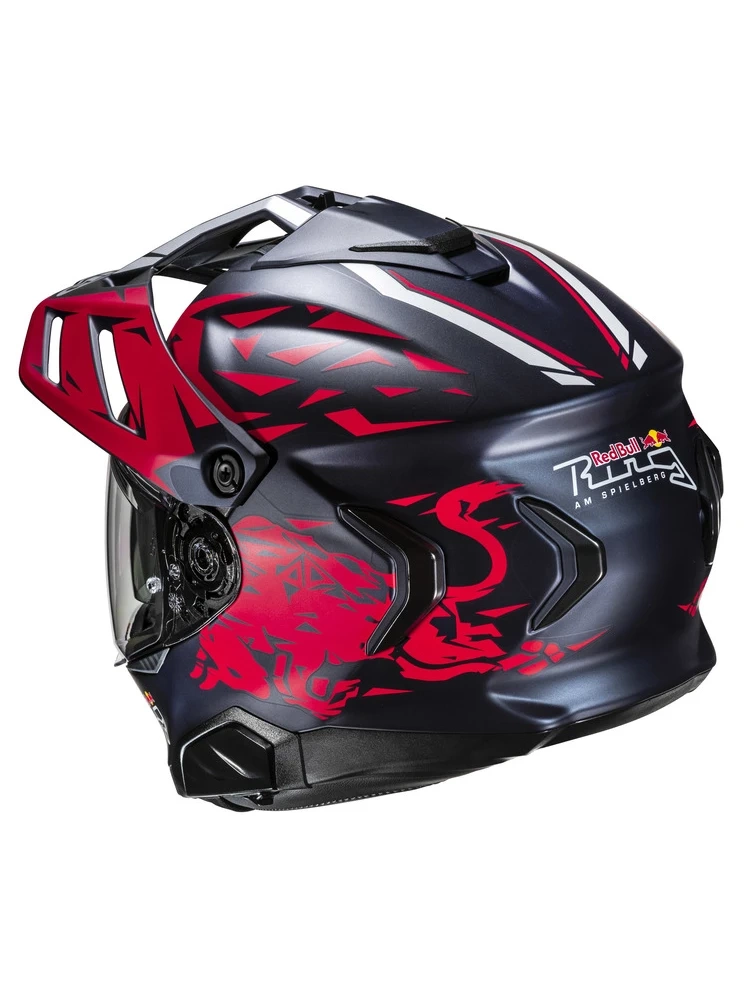 Kask integralny HJC RPHA 60 Spielberg Bull Ring Replica czerwono-niebieski