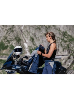 Kurtka motocyklowa tekstylna damska Klim Altitude niebieska