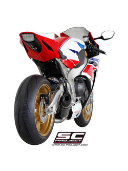 Tłumik owalny carbon Slip-on SC-Project do Honda CBR 1000 RR / SP [14-16]