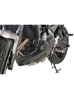 Spoiler silnika PUIG do Kawasaki Z 650 (17-19) czarny matowy