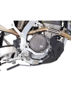 Płyta pod silnik AXP Racing Xtrem Triumph TF450RC/E/C (25-) z osłoną podnośnika czarna