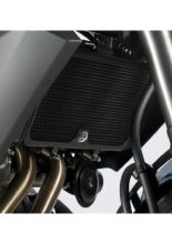 Osłona chłodnicy R&G aluminiowa do Kawasaki ER6F/ER6N (09-)/ Versys 650 (10-14) czarna