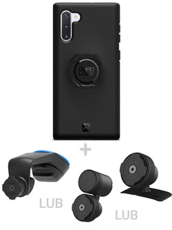 Zestaw do samochodu: etui na telefon Samsung Galaxy Note10 oraz mocowanie Quad Lock