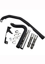 Pełny układ wydechowy Speedster 909 Cobra Harley Davidson (wybrane modele) czarny