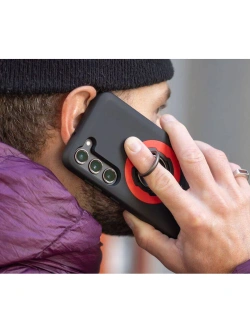 Wymienny pierścień magnetyczny Quad Lock MAG czerwony