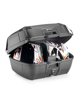 Kufer centralny GIVI B45B+ Monolock czarny [uniwersalna płyta montażowa w zestawie; pojemność: 45 litrów]