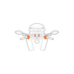 Uchwyt Lampa mocowany za pomocą śruby M6