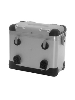 Kufer boczny z anodowanego aluminium ZEGA Pro Touratech srebrny (38L)