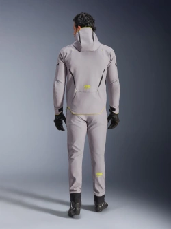 Kurtka motocyklowa tekstylna Alpinestars Aeroshell WP szara-fluo