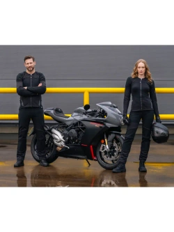 Spodnie motocyklowe tekstylne Knox Urbane Pro Move czarne