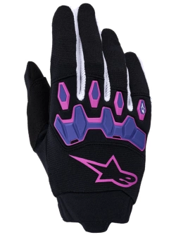 Rękawice cross Alpinestars MX Full Bore V2 czarno-fioletowe