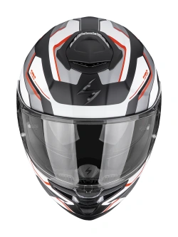 Kask integralny Scorpion EXO-GT SP Air Arkon czarno-srebrno-czerwony matowy