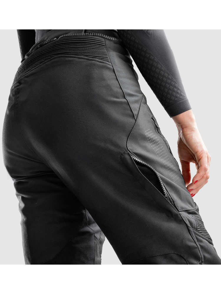 Spodnie motocyklowe damskie tekstylne Rebelhorn Hiker IV czarne