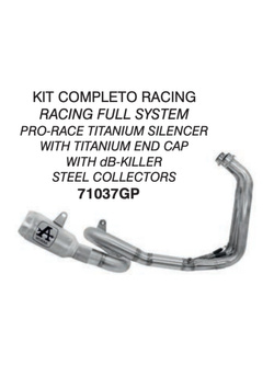 Pełny układ wydechowy Arrow [Pro-Race, Titanium, Stainless steel] - Yamaha MT-07 [21-22]