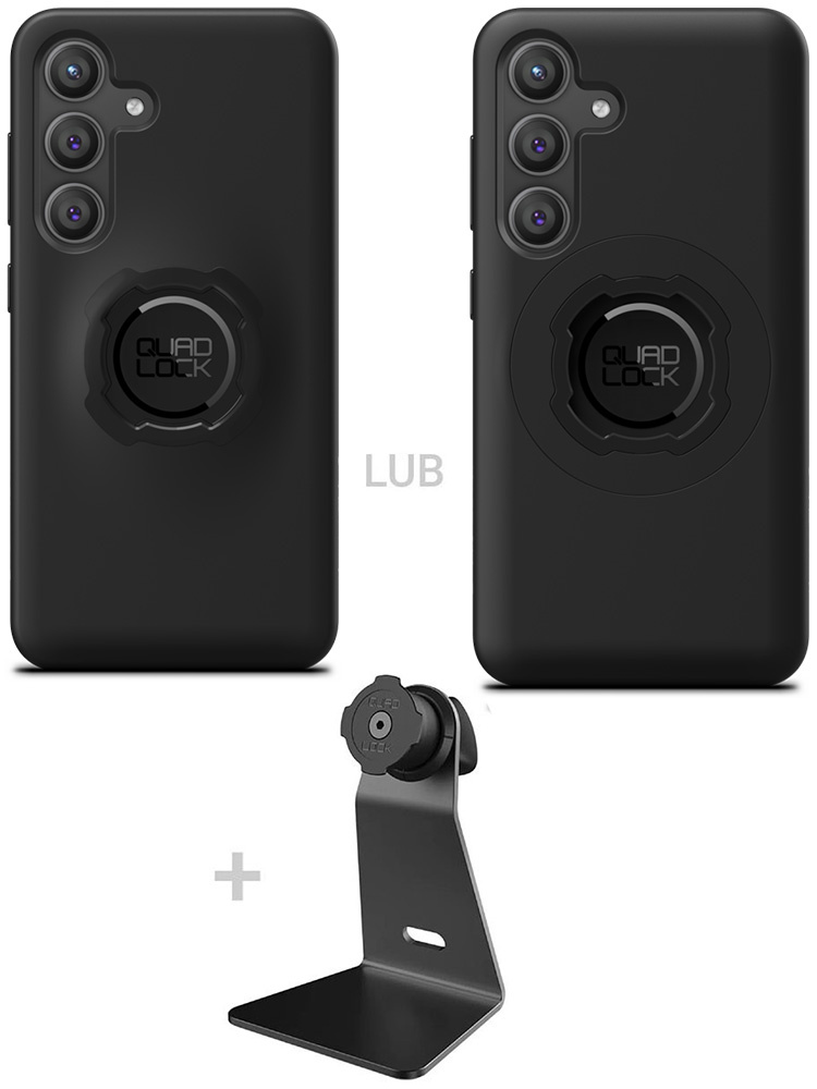Zestaw na biurko: etui na telefon Samsung Galaxy S24 oraz uchwyt Quad Lock