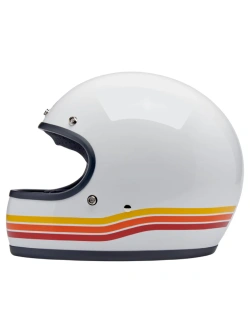 Kask integralny Biltwell Gringo Sunset Spectrum biały