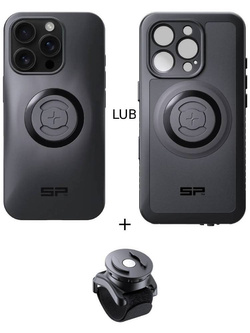 Zestaw: etui na telefon iPhone 16 Pro + uchwyt na rzep SPC+ SP Connect