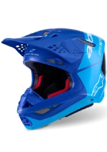 Kask enduro Alpinestars MX Supertech M10 Flood niebiesko-czarny