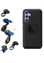 Zestaw rowerowy: etui MAG na telefon Samsung Galaxy A55 (magnetyczne) + mocowanie Quad Lock