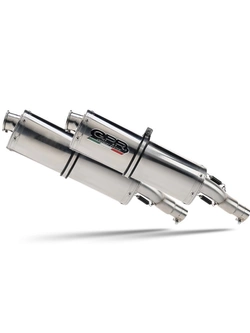 Tłumik motocyklowy G.P.R Trioval Ducati Monster 800 (03-05) stalowy [z homologacją]