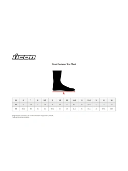 Buty motocyklowe Icon Upstate CE czarne