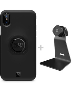 Zestaw na biurko: etui na telefon iPhone X / XS+ uchwyt Quad Lock