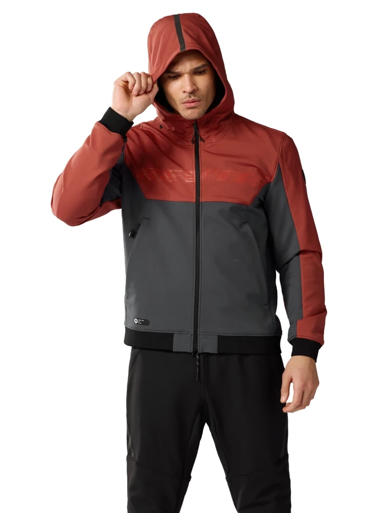 Kurtka motocyklowa tekstylna REV’IT! Parabolica 2 czerwono-szara