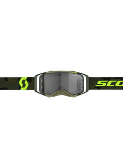 Gogle motocyklowe Scott Prospect Light Sensitive zielono-fluo żółte