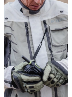 Kurtka motocyklowa tekstylna Klim Badlands Pro szara