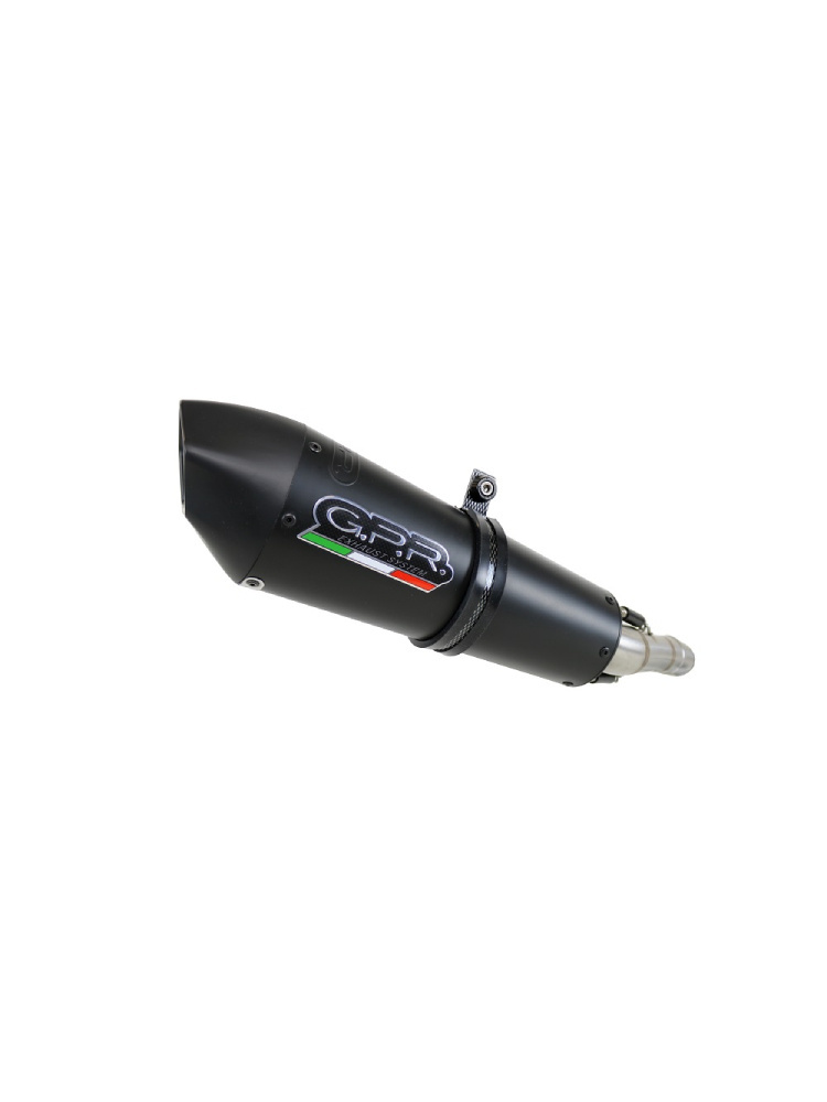 Tłumik G.P.R GP Evo4 Black Titanium [Slip-On, Titanium] - Yamaha Yzf R6 [17-20]