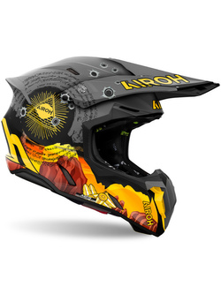 Kask enduro Airoh Twist 3 Adventure matowy