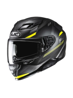 Kask integralny HJC F71 Carbon Esira czarno-żółty