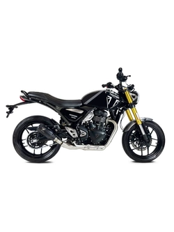 Tłumik motocyklowy IXRACE MK2 Triumph Speed/ Scrambler 400 (24-25)/ Thruxton (25) czarny [z homologacją]