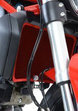Osłona chłodnicy oleju R&G Racing Ducati (wybrane modele) czerwona