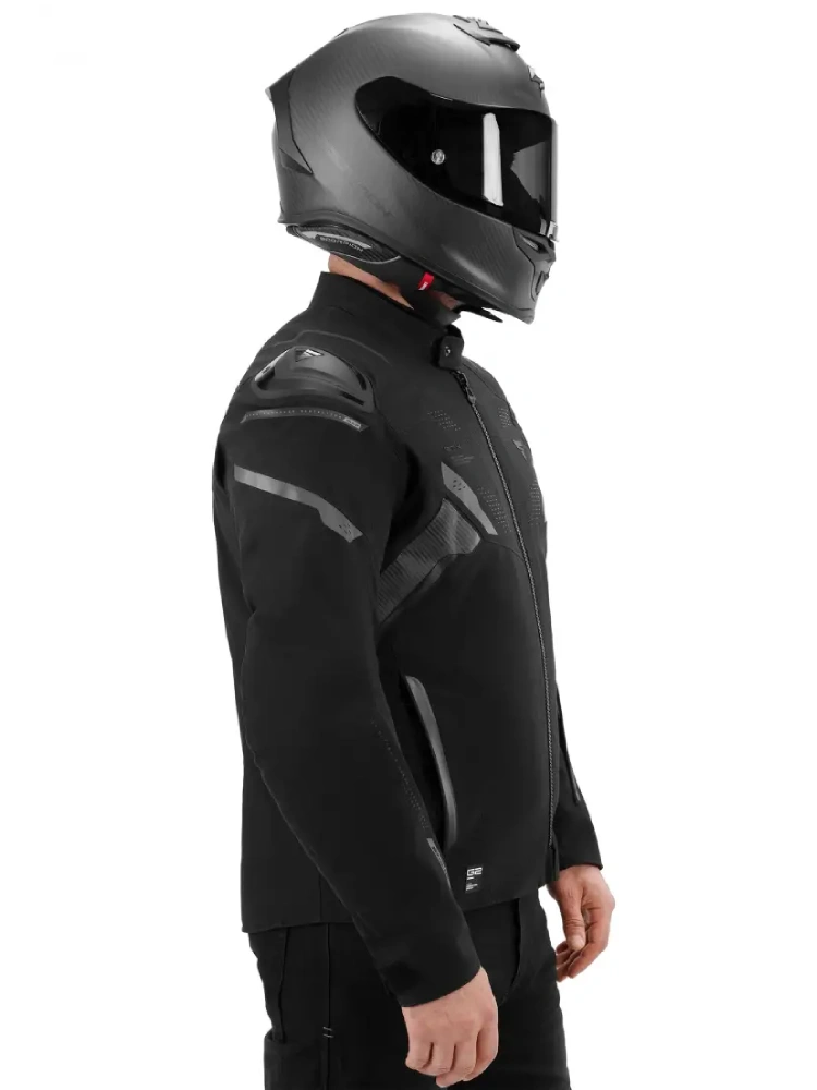 Kurtka motocyklowa tekstylna Shima STX G2 czarna