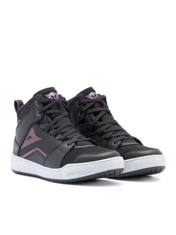 Buty motocyklowe damskie Dainese Suburb D-WP czarno-biało-fioletowe
